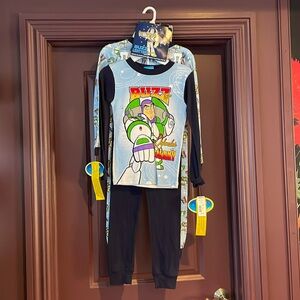 NEW WITH TAGS Boys size 10 Toy Story matching PJs - 2 sets